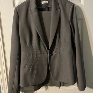 Calvin Klein Women's Charcoal pant suit